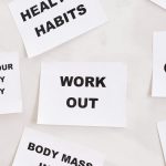 Collection of motivational health and fitness messages on cards. Inspire healthy habits and lifestyle changes.